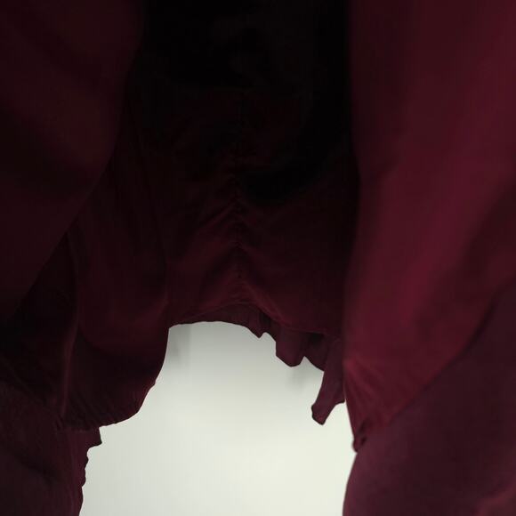 Sam Edelman Burgundy Smocked Plus Size Mini Dress Size 3X NWT - Picture 8 of 11